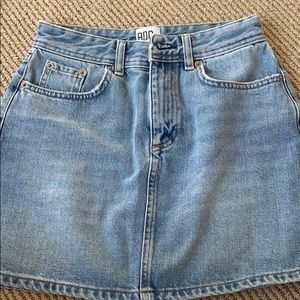 BDG size XS jean skirt